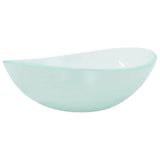 Basin Tempered Glass 54.5x35x15.5 cm Frosted - Front View