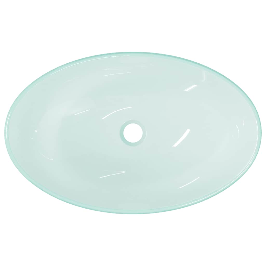 Basin Tempered Glass 54.5x35x15.5 cm Frosted