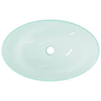 Basin Tempered Glass 54.5x35x15.5 cm Frosted