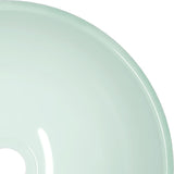 Basin Tempered Glass 35x12 cm White - Top-Down View