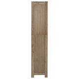 5-Tier Bookcase 80x30x140 cm Solid Wood Acacia - Top-Down View