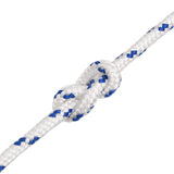 Boat Rope White 8 mm 25 m Polypropylene - 45-Degree Angle