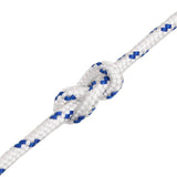 Boat Rope White 8 mm 50 m Polypropylene - 45-Degree Angle