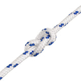 Boat Rope White 10 mm 100 m Polypropylene - 45-Degree Angle