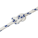 Boat Rope White 12 mm 25 m Polypropylene - 45-Degree Angle