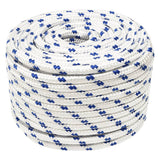 Boat Rope White 12 mm 100 m Polypropylene - Front View