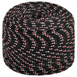 Boat Rope Black 6 mm 50 m Polypropylene - Front View