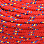 Boat Rope Red 8 mm 25 m Polypropylene