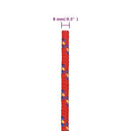 Boat Rope Red 8 mm 25 m Polypropylene
