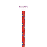 Boat Rope Red 8 mm 50 m Polypropylene