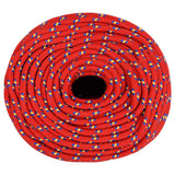 Boat Rope Red 10 mm 100 m Polypropylene - Side View