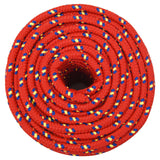 Boat Rope Red 12 mm 100 m Polypropylene - Side View