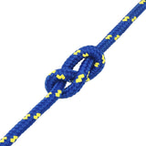 Boat Rope Blue 12 mm 25 m Polypropylene - 45-Degree Angle