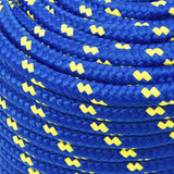 Boat Rope Blue 12 mm 100 m Polypropylene - Top-Down View