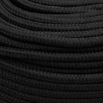 Boat Rope Full Black 6 mm 50 m Polypropylene