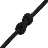 Boat Rope Full Black 6 mm 50 m Polypropylene - 45-Degree Angle