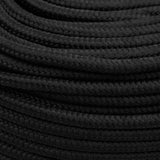 Boat Rope Full Black 10 mm 25 m Polypropylene