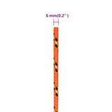 Boat Rope Orange 6 mm 50 m Polypropylene
