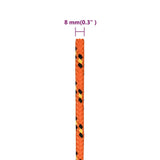 Boat Rope Orange 8 mm 50 m Polypropylene