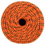 Boat Rope Orange 8 mm 100 m Polypropylene - Side View