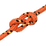 Boat Rope Orange 12 mm 50 m Polypropylene - 45-Degree Angle