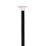 Work Rope Black 10 mm 50 m Polyester