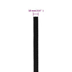Work Rope Black 10 mm 100 m Polyester