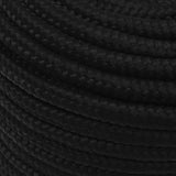 Work Rope Black 12 mm 50 m Polyester