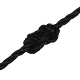 Work Rope Black 8 mm 100 m Polypropylene - 45-Degree Angle