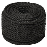 Work Rope Black 10 mm 50 m Polypropylene