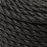 Work Rope Black 10 mm 100 m Polypropylene - Top-Down View