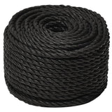 Work Rope Black 12 mm 25 m Polypropylene
