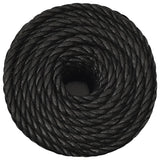 Work Rope Black 12 mm 25 m Polypropylene - Side View