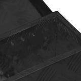 Storage Box Black 50x15x20.5 cm Aluminium - Close-Up Angle
