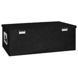 Storage Box Black 80x39x30 cm Aluminium - 45-Degree Angle