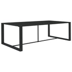 6 Piece Garden Lounge Set with Cushions Aluminium Anthracite