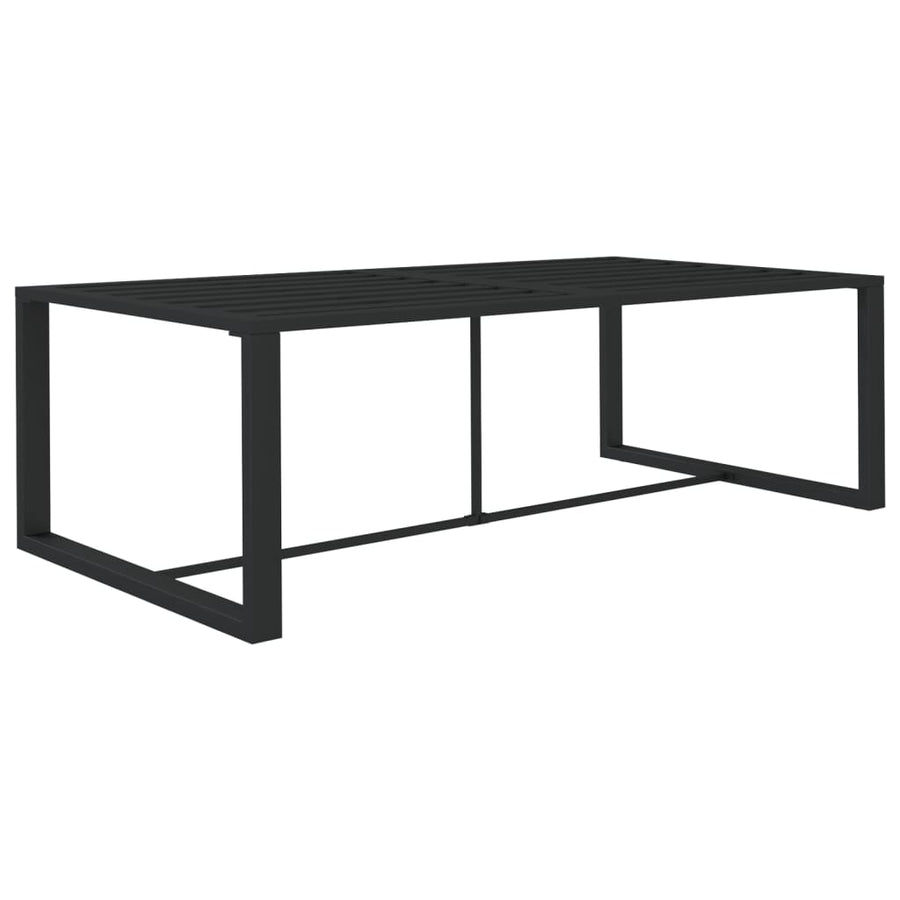 6 Piece Garden Lounge Set with Cushions Aluminium Anthracite