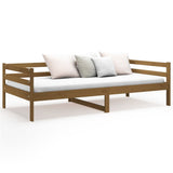 Day Bed without Mattress Honey Brown 90x190 cm Solid Wood Pine
