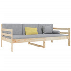 Day Bed without Mattress 90x190 cm Solid Wood Pine