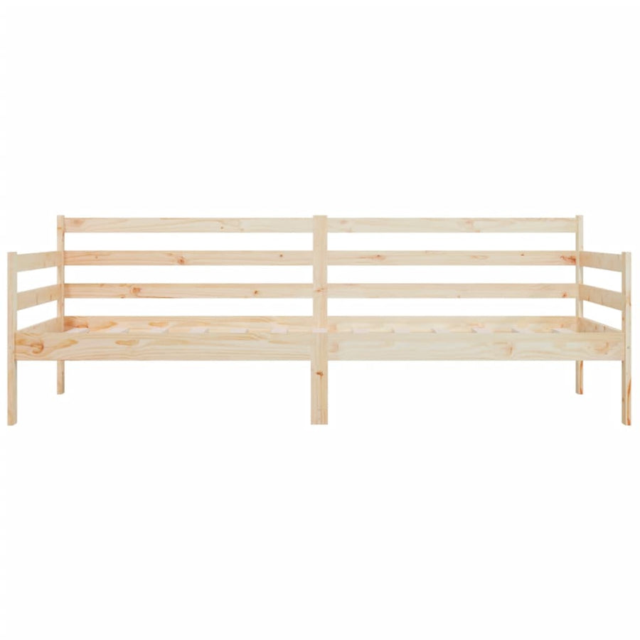 Day Bed without Mattress 90x190 cm Solid Wood Pine