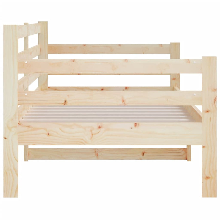 Day Bed without Mattress 90x190 cm Solid Wood Pine