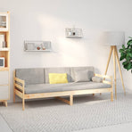Day Bed without Mattress 90x190 cm Solid Wood Pine