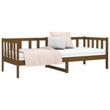Day Bed without Mattress Honey Brown 90x190 cm Solid Wood Pine - Extra Image