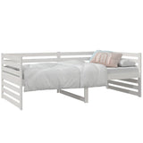 Day Bed without Mattress White 90x190 cm Solid Wood Pine