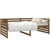 Day Bed without Mattress Honey Brown 90x190 cm Solid Wood Pine