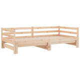 Pull-out Day Bed without Mattress 90x190 cm - Side View