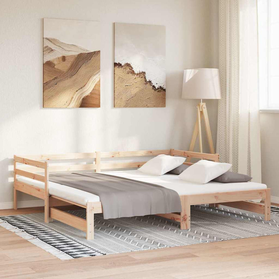 Pull-out Day Bed without Mattress 90x190 cm