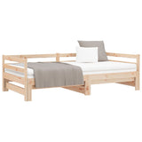 Pull-out Day Bed without Mattress 90x190 cm - 45-Degree Angle