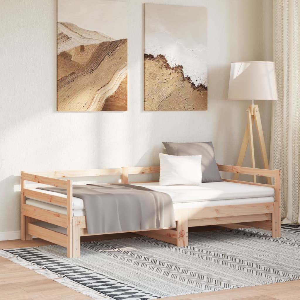 Pull-out Day Bed without Mattress 90x190 cm