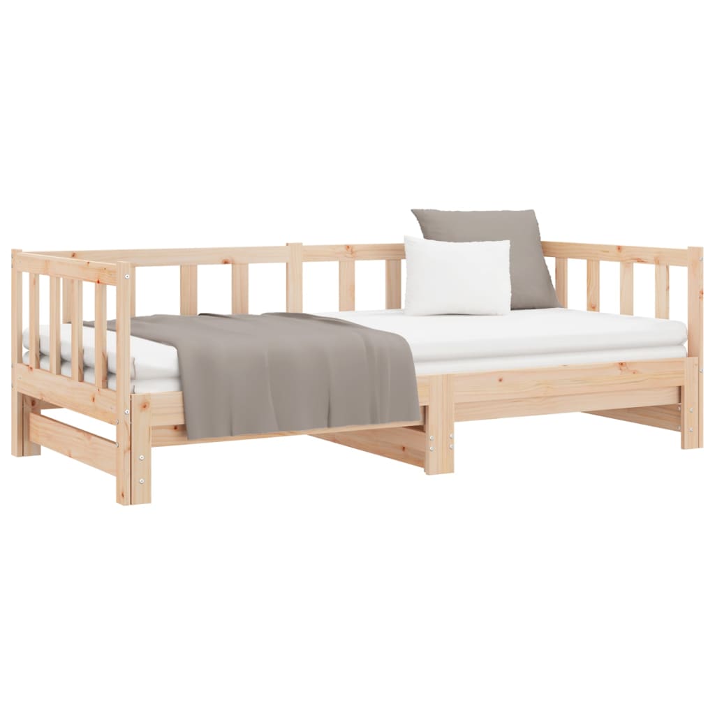 Pull-out Day Bed without Mattress 2x(90x190) cm